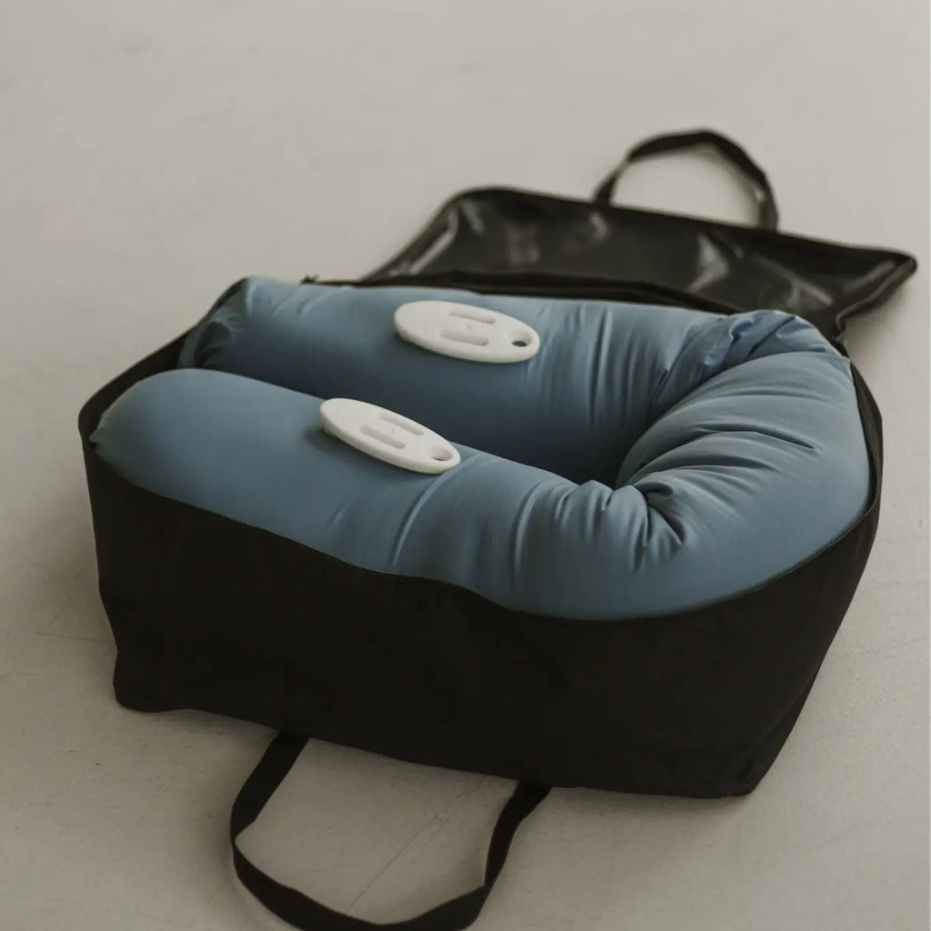 Experience Ultimate Comfort with the Cuddobaby Cooling Pregnancy Pillow – 5-Point Support for Back & Belly, Perfect for Tummy Time & Family Use, with Washable Cover!
