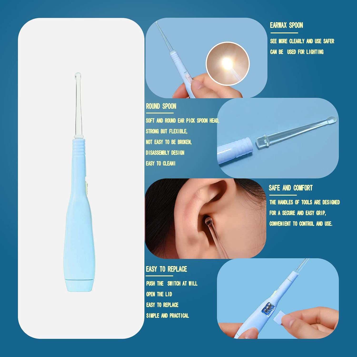 Ultimate Baby Grooming Kit: 10 Essential Tools for Newborn Care - Portable & Stylish in Blue